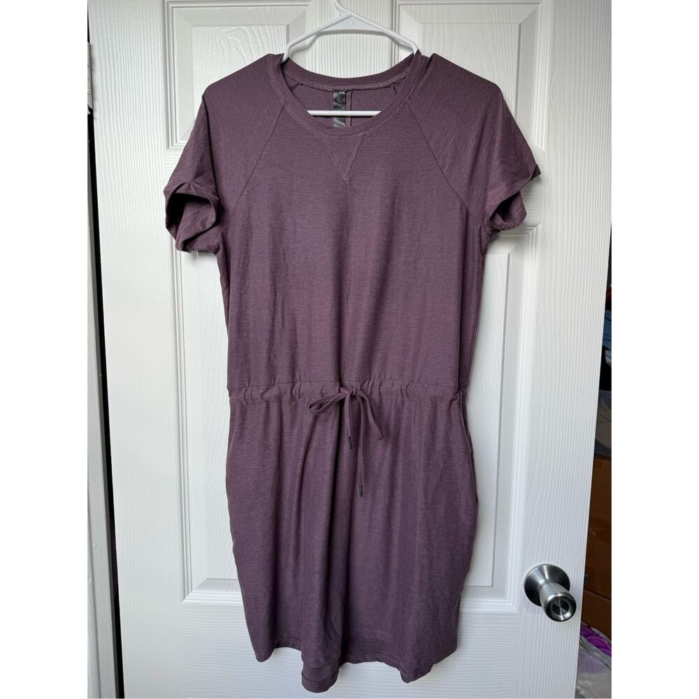 Kyodan T Shirt Dress Jumper Small Women's Purple Lavender Stretch